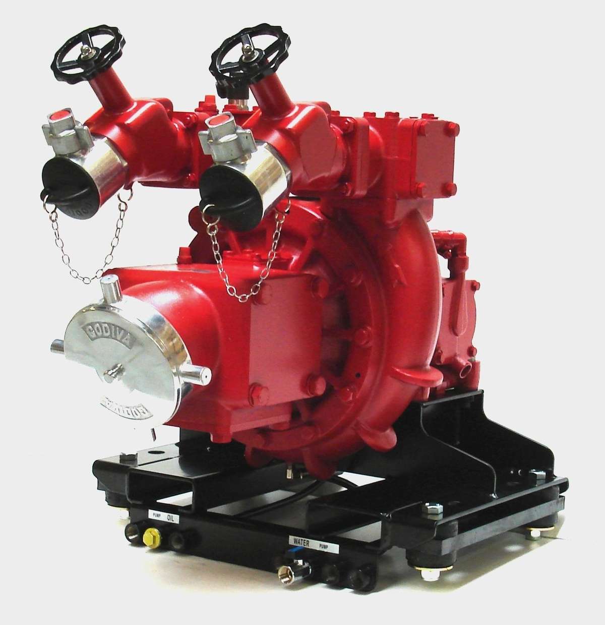 Godiva Prima P1 single stage vehicle mounted fire pump EN 1028 for fire tenders and civil defence appliances