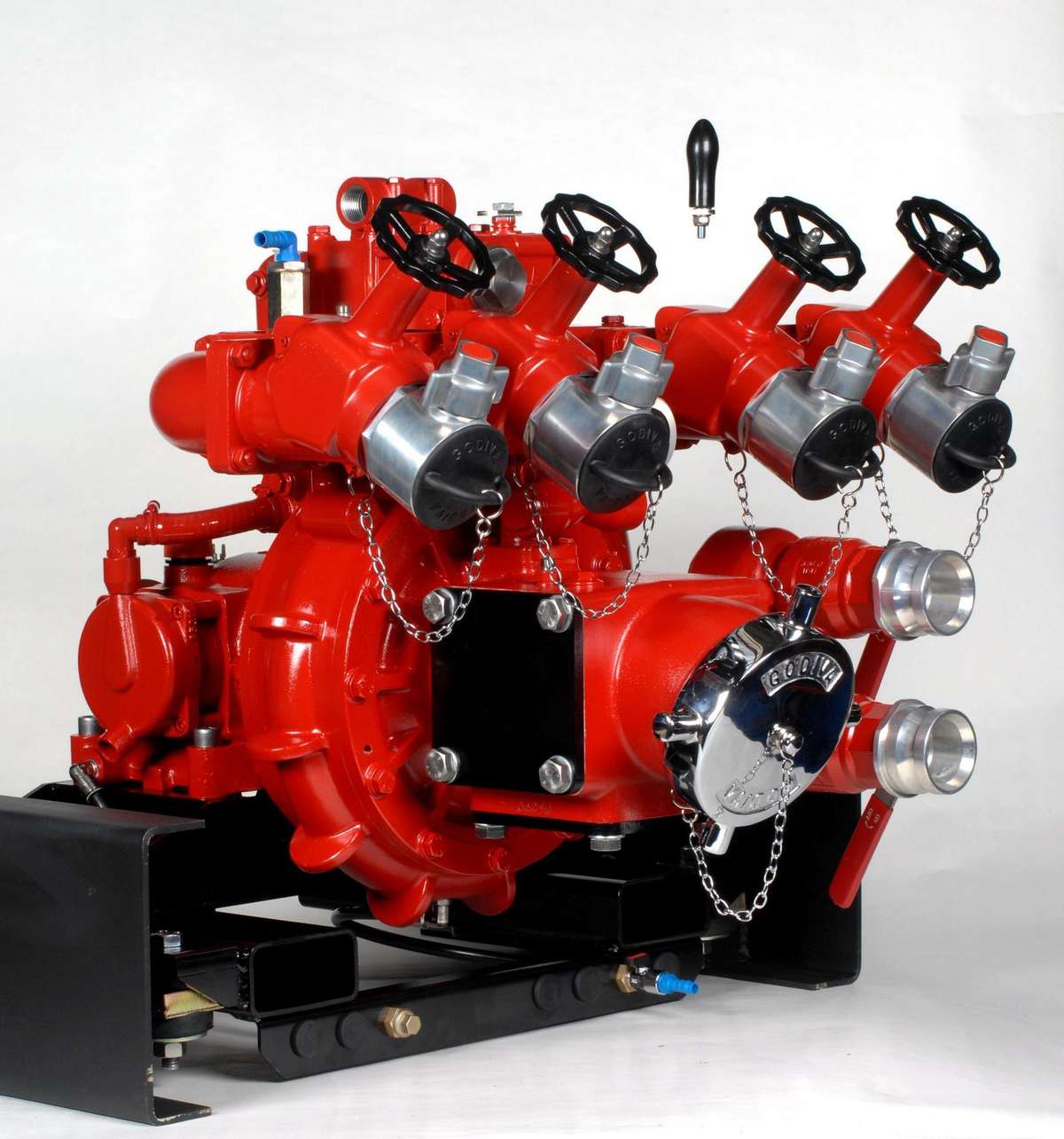 Godiva Prima P2 two stage dual pressure vehicle mounted fire pump EN 1028 for fire appliances
